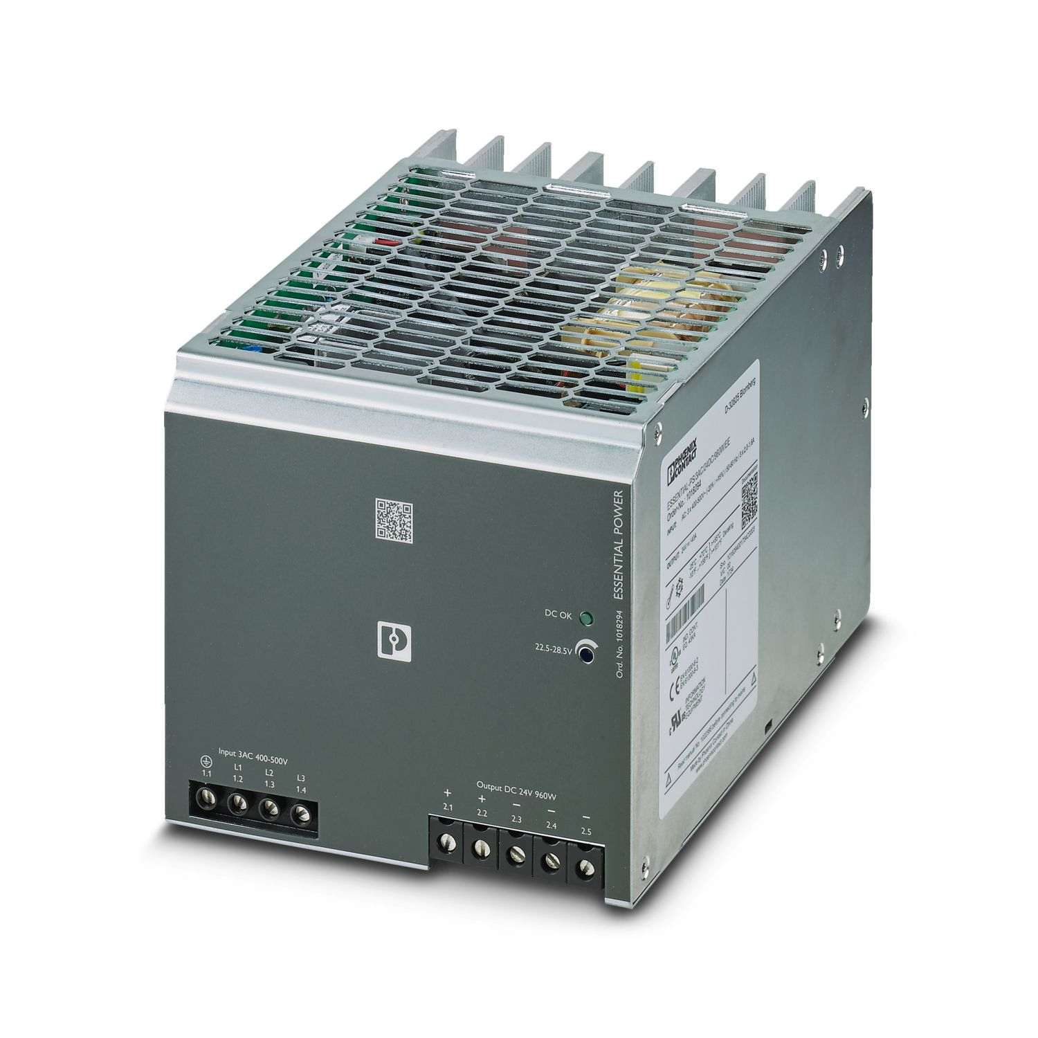 Alimentation ESSENTIAL PS/3AC/24DC/960W