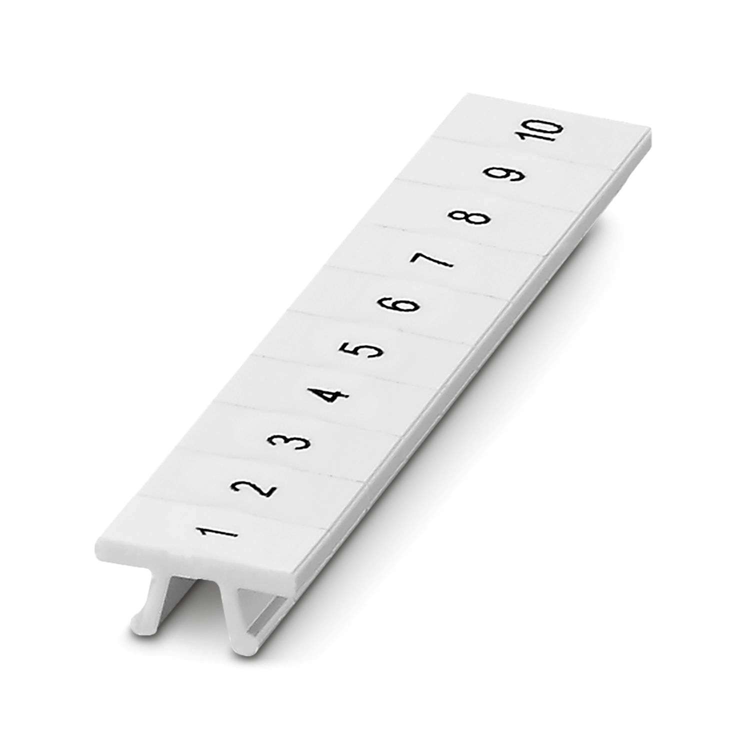 Repère ZB 5 numéroté de 1 à 10